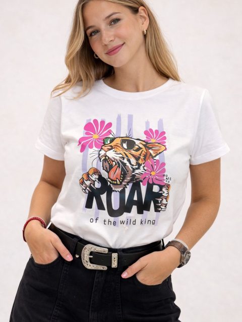 Remera Ruaf Blanca