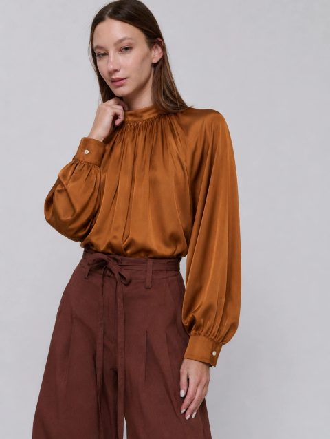 Blusa Georgia Ocre