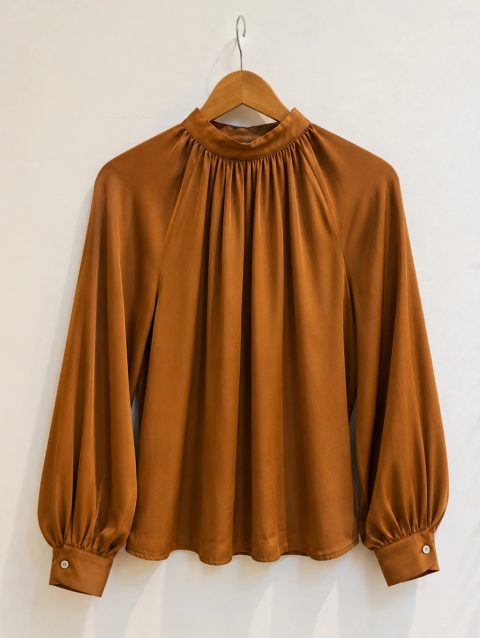 Alternative view of Blusa Georgia Ocre