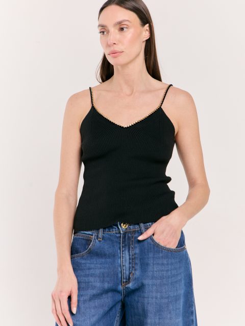 Musculosa Willow Negro