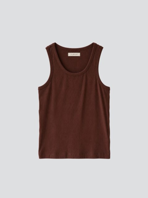 Alternative view of Musculosa Valerie Chocolate