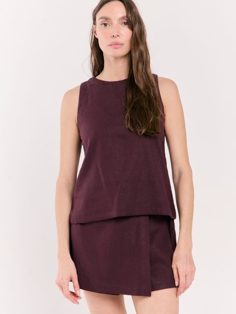 Blusa Sauce Wine
