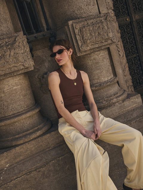 Musculosa Valerie Chocolate