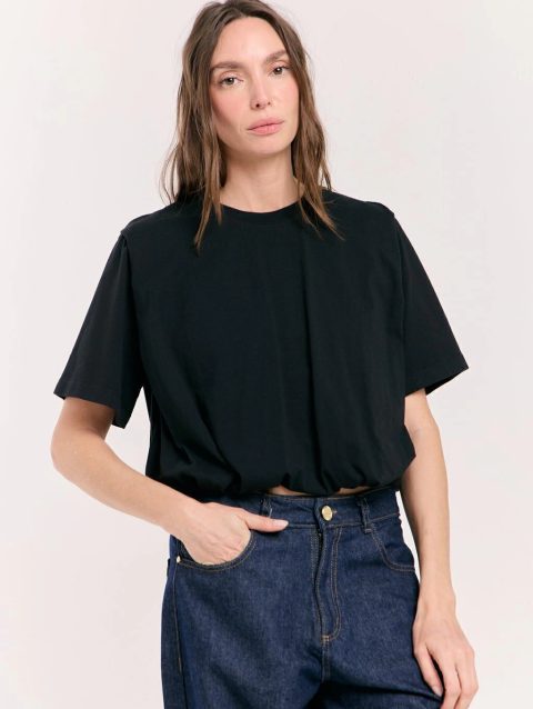 Remera Barrel Negra